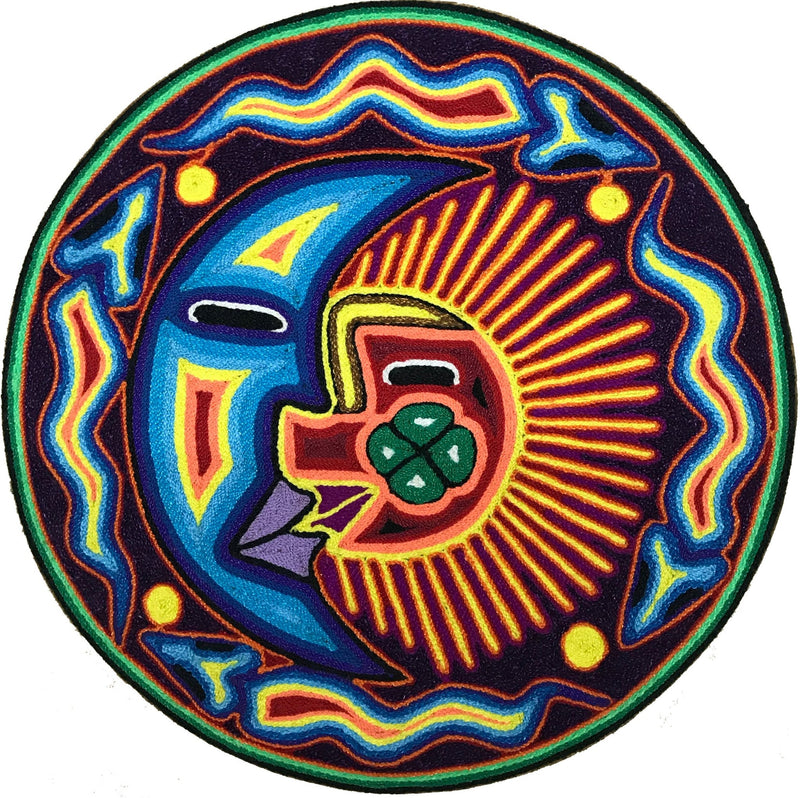 Cuadro de Estambre 303017 - TATEHUARI, arte huichol