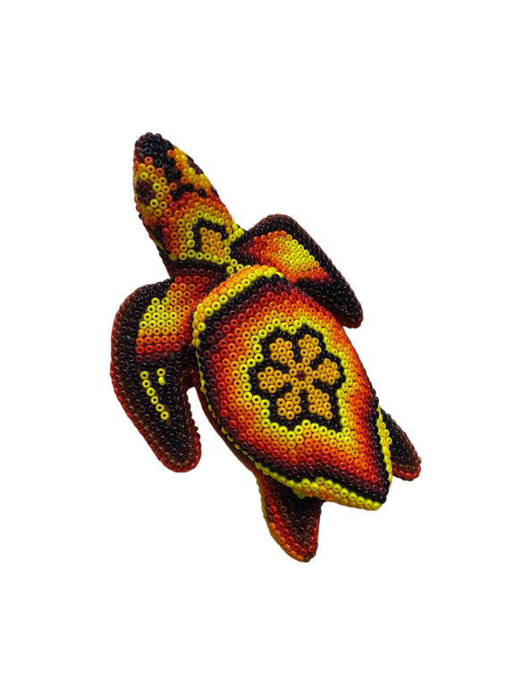 Tortuga de Chaquira FCH06 - TATEHUARI, arte huichol