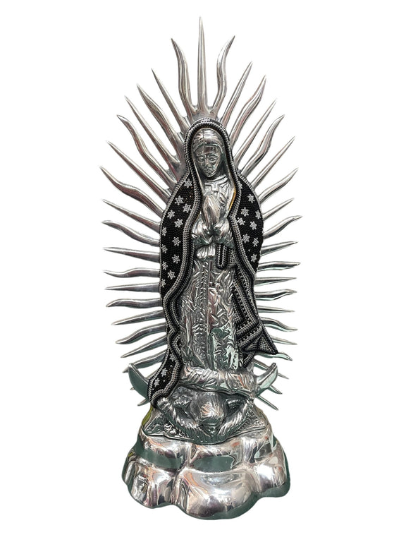 Virgen de Guadalupe con Chaquira VG04 - TATEHUARI, arte huichol