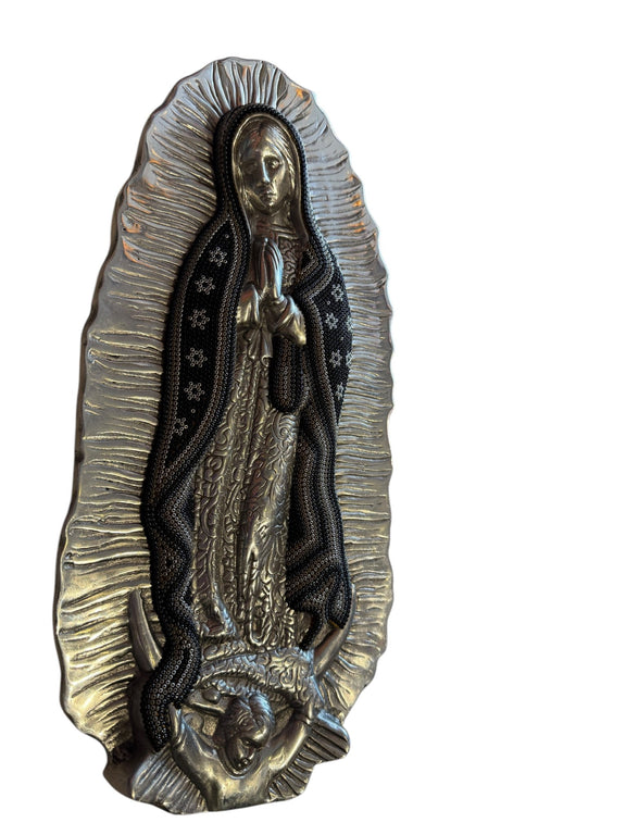 Virgen de Guadalupe con Chaquira VM07 - TATEHUARI, arte huichol