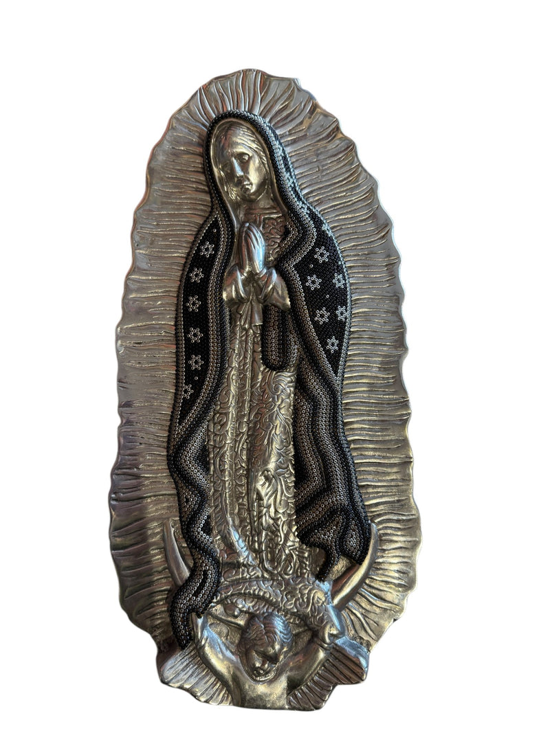 Virgen de Guadalupe con Chaquira VM07 - TATEHUARI, arte huichol