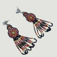 Aretes de chaquira Achfina05 - TATEHUARI, arte huichol
