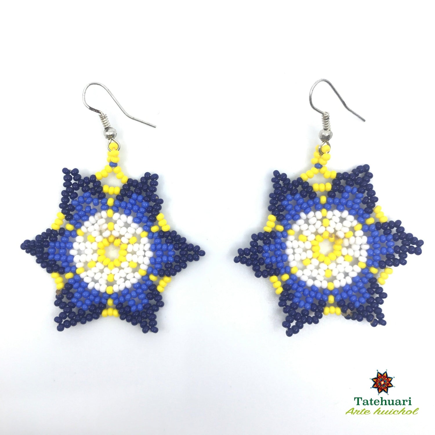 Aretes de chaquira Achfpaz07