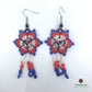 Aretes de chaquira Achflna05