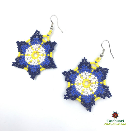 Aretes de chaquira Achfpaz07