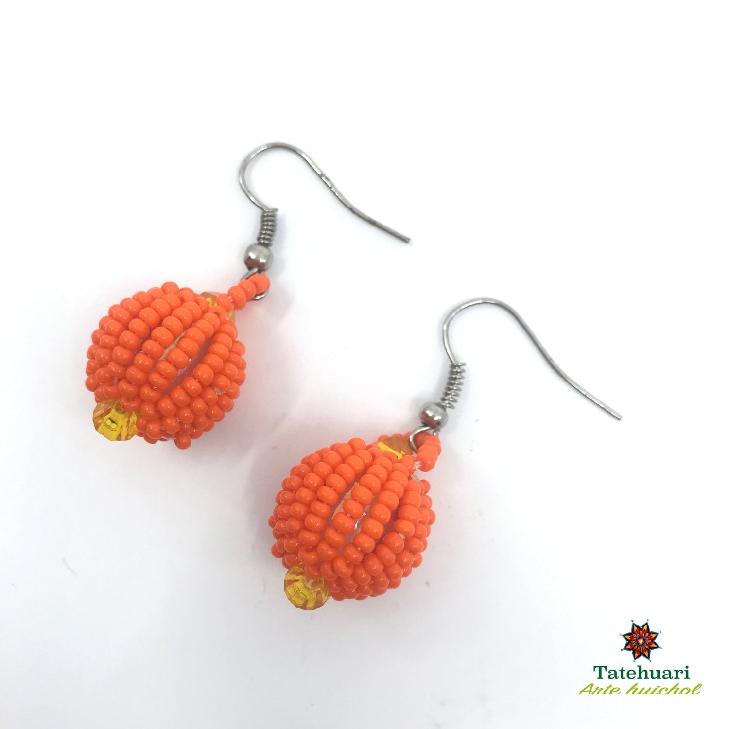 Aretes de chaquira Achesfna01