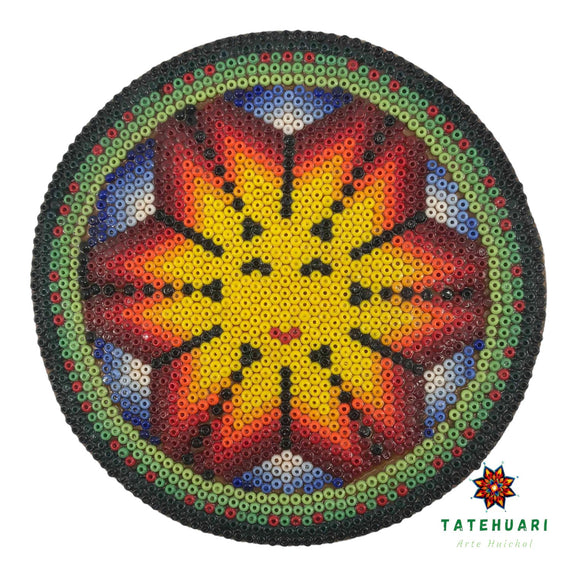 Círculo Chico - Arte Huichol - TATEHUARI, arte huichol
