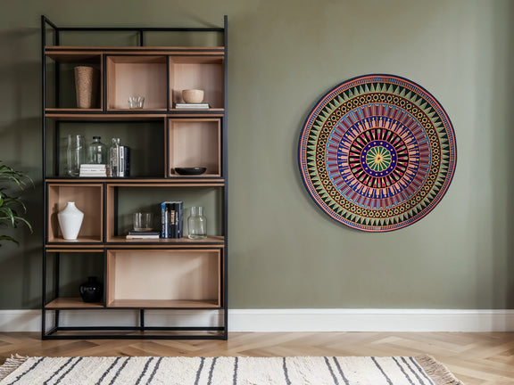 "VISION DEL CENTRO SAGRADO" AHCT12012038 - TATEHUARI, arte huichol