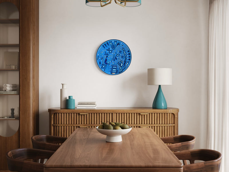 "EL LLAMADO DEL TAMBOR" AHCT606064 - TATEHUARI, arte huichol