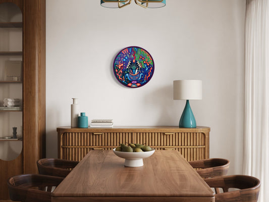 "LA JICARA SAGRADA" AHCT606065 - TATEHUARI, arte huichol