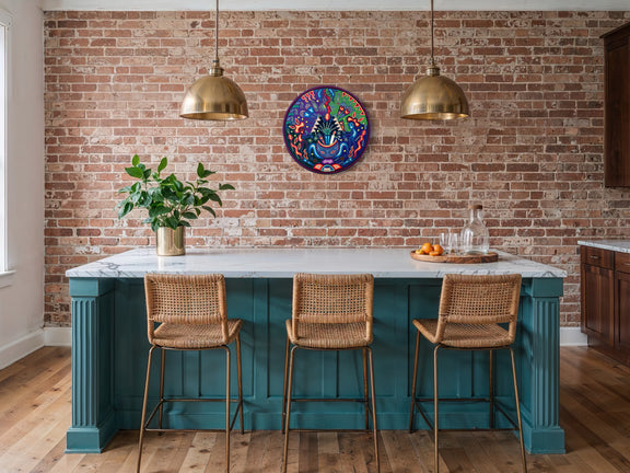 "LA JICARA SAGRADA" AHCT606065 - TATEHUARI, arte huichol