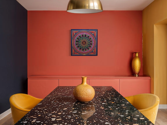 "EL VUELO DEL MANDALA" AHCT606042 - TATEHUARI, arte huichol