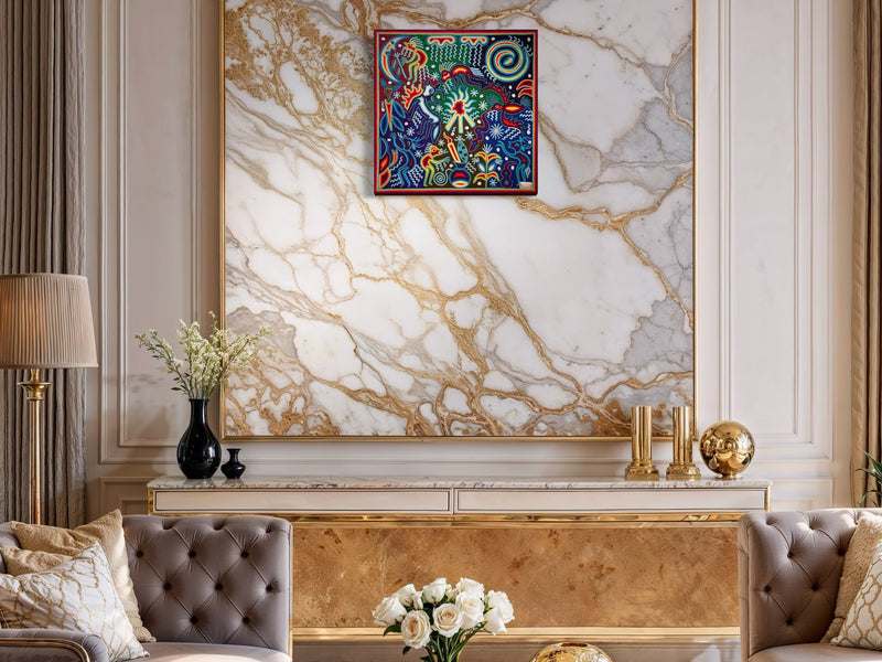 "TATEHUARI, EL CORAZON DEL FUEGO"  AHCT606058 - TATEHUARI, arte huichol