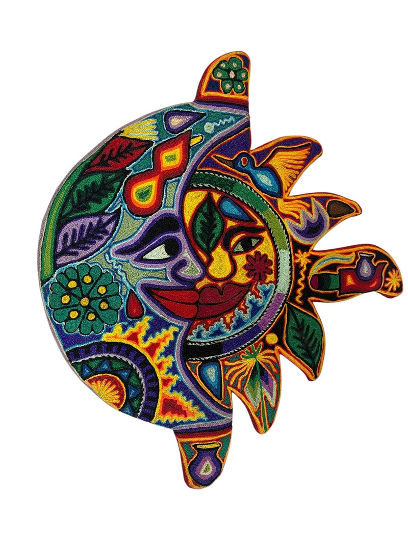 Eclipse de Chaquira - FG24 - TATEHUARI, arte huichol