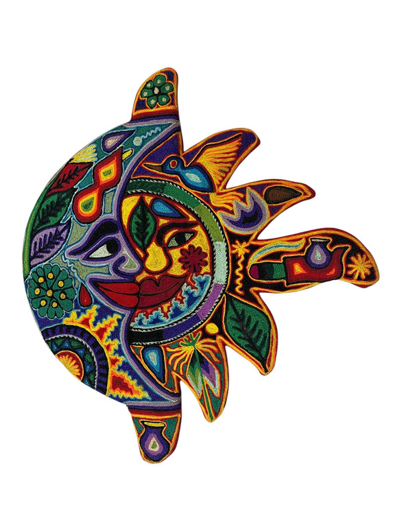 Eclipse de Chaquira - FG24 - TATEHUARI, arte huichol