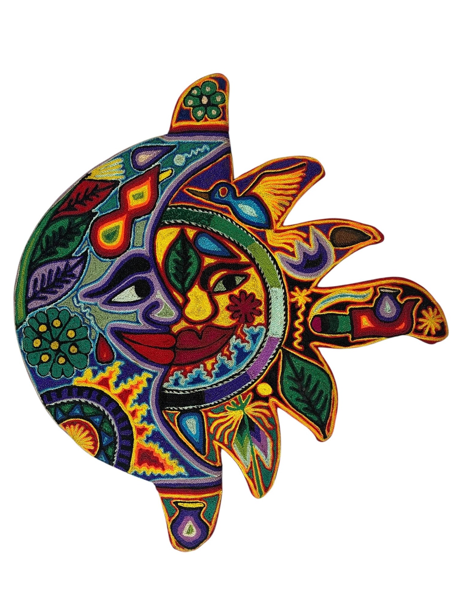 Eclipse de Chaquira - FG24 - TATEHUARI, arte huichol