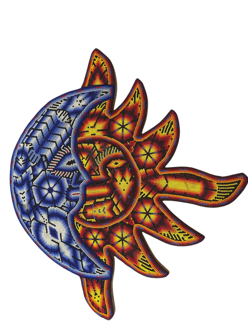 Eclipse de Chaquira - FG24 - TATEHUARI, arte huichol