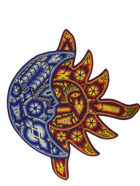 Eclipse de Chaquira - FG24 - TATEHUARI, arte huichol