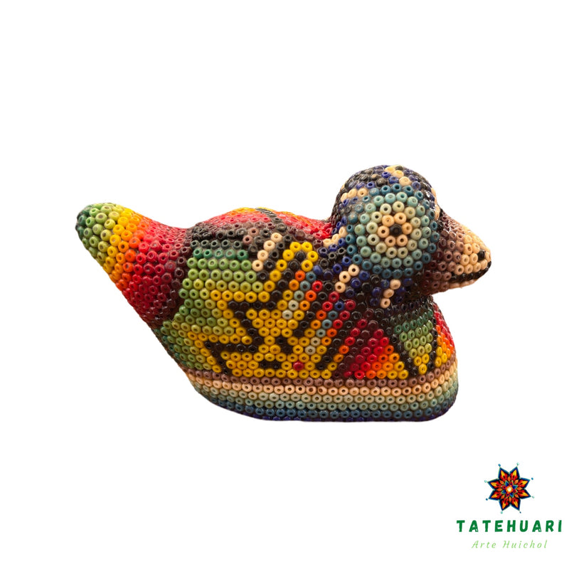 Pato Nadando - FCH23 - TATEHUARI, arte huichol
