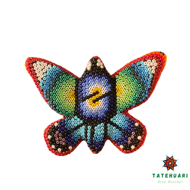 Mariposa - FCH02 - TATEHUARI, arte huichol