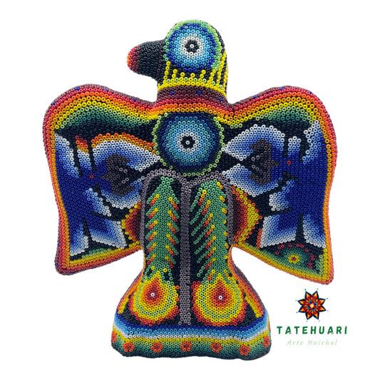 Aguila de Chaquira FG01 - TATEHUARI, arte huichol