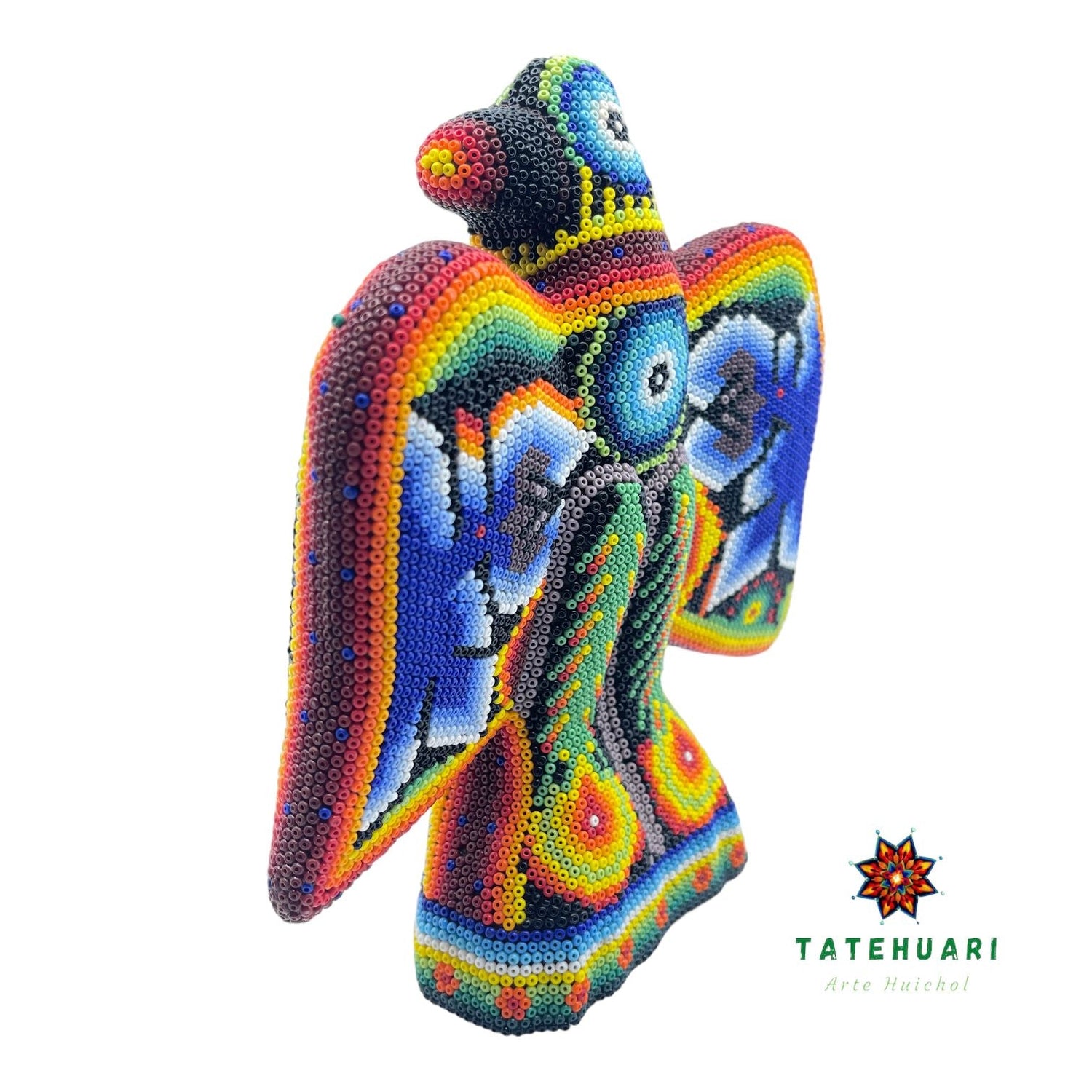 Aguila de Chaquira FG01 - TATEHUARI, arte huichol