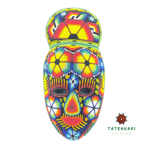 Máscara Copetona FG22 - TATEHUARI, arte huichol
