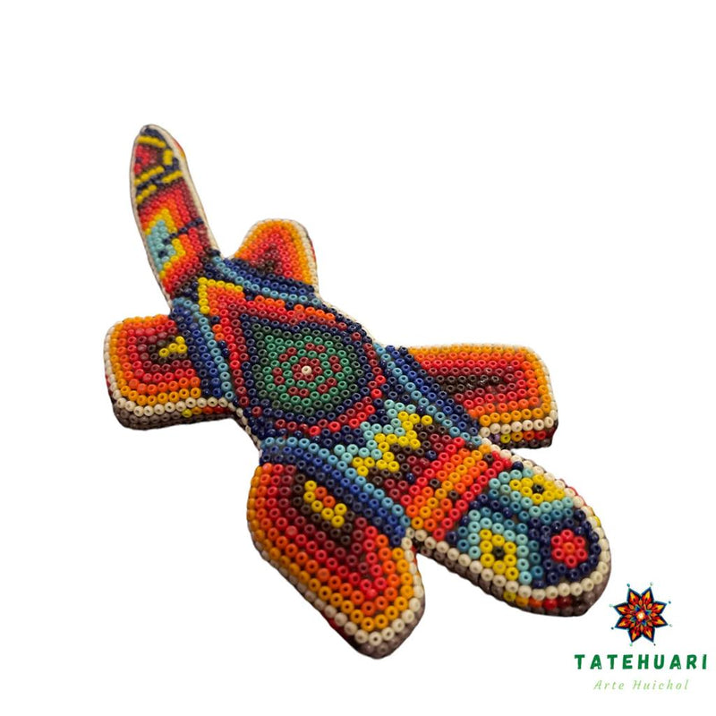 Iguana - FCH17 - TATEHUARI, arte huichol