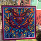 "OFRENDA DEL ESPIRITU DEL VENADO" AHCT3030108 - TATEHUARI, arte huichol