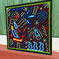 "EL MENSAJERO SAGRADO DEL ESPIRITU" AHCT3030109 - TATEHUARI, arte huichol