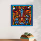 “GUARDIANES DEL FUEGO SAGRADO” AHCT30301010 - TATEHUARI, arte huichol