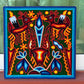 “GUARDIANES DEL FUEGO SAGRADO” AHCT30301010 - TATEHUARI, arte huichol