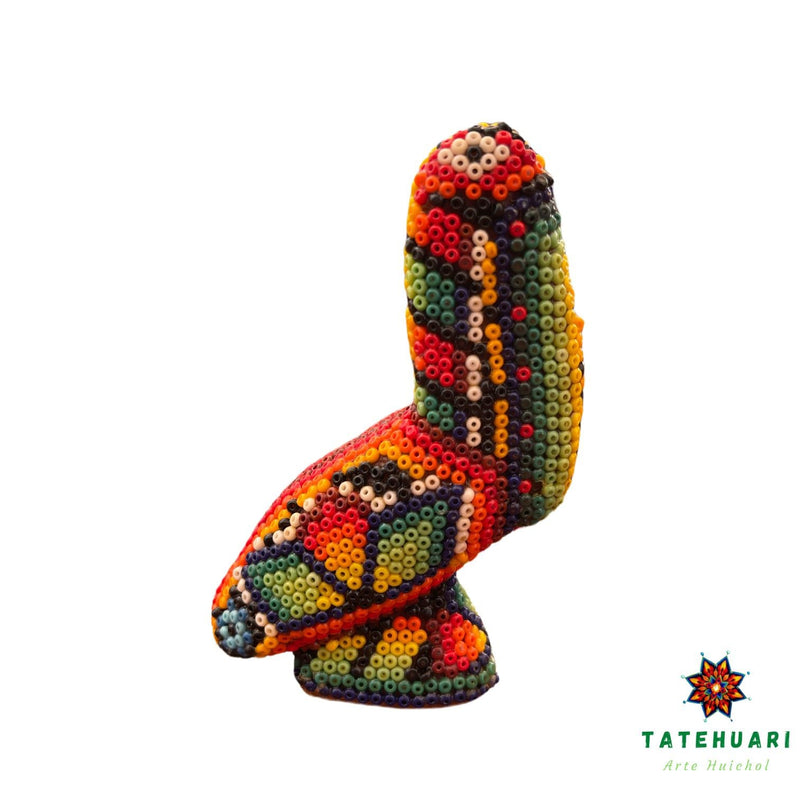 Pelícano - FCH05 - TATEHUARI, arte huichol