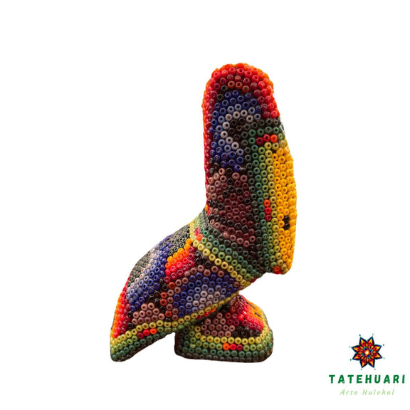 Pelícano - FCH05 - TATEHUARI, arte huichol