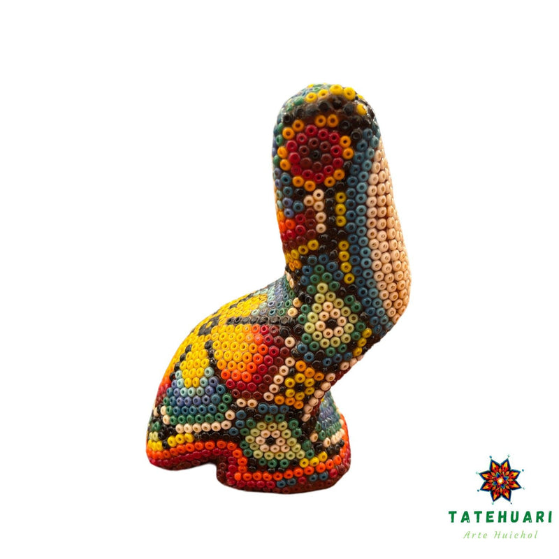 Pelícano - FCH05 - TATEHUARI, arte huichol
