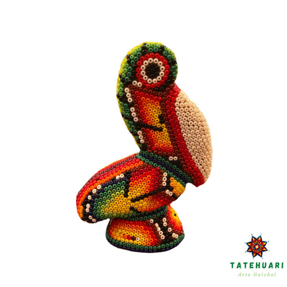 Pelícano - FCH05 - TATEHUARI, arte huichol