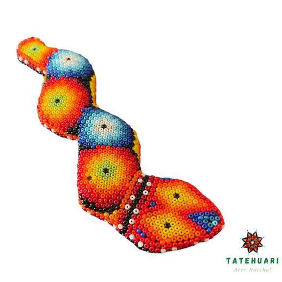Serpiente - FCH21 - TATEHUARI, arte huichol