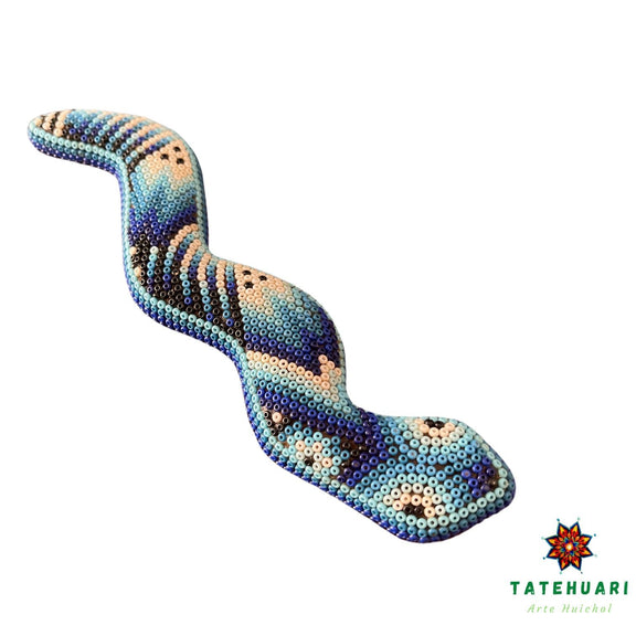 Serpiente - FCH21 - TATEHUARI, arte huichol