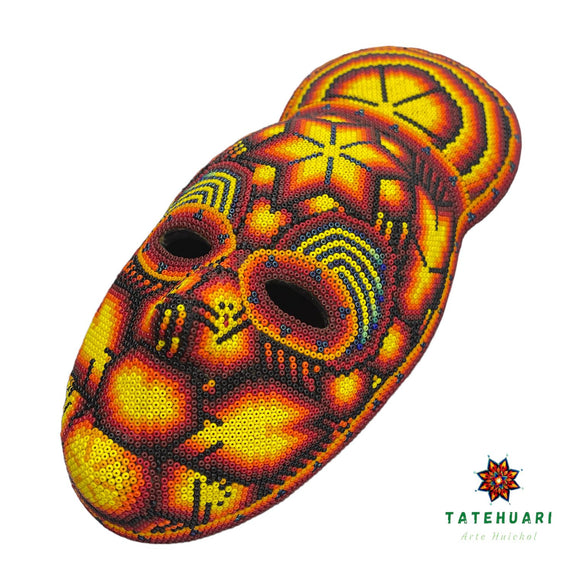 Máscara Copetona FG22 - TATEHUARI, arte huichol