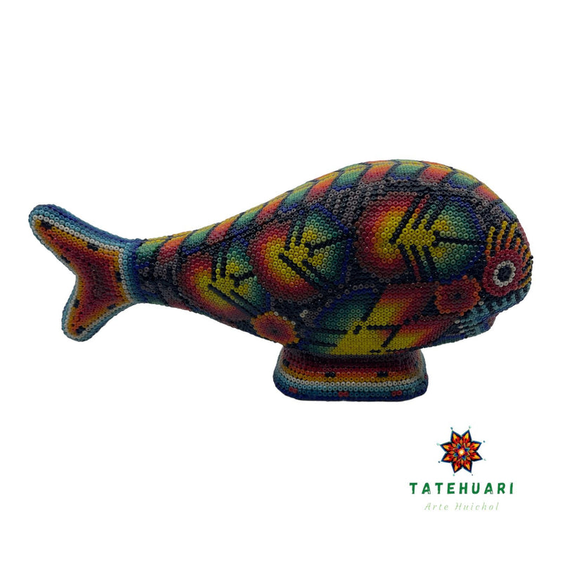 Ballena de Chaquira FG21 - TATEHUARI, arte huichol