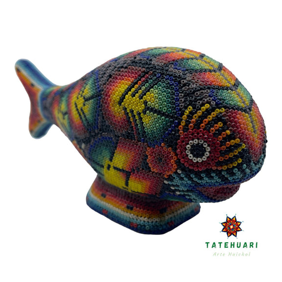 Ballena de Chaquira FG21 - TATEHUARI, arte huichol