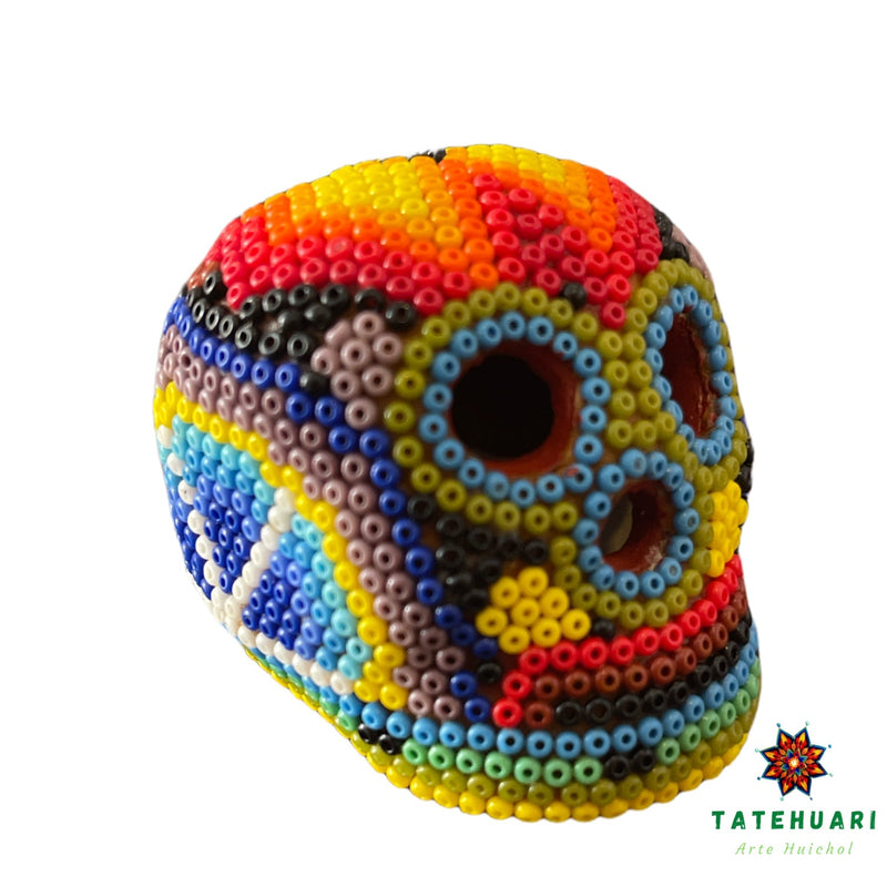 Calavera - FCH22 - TATEHUARI, arte huichol