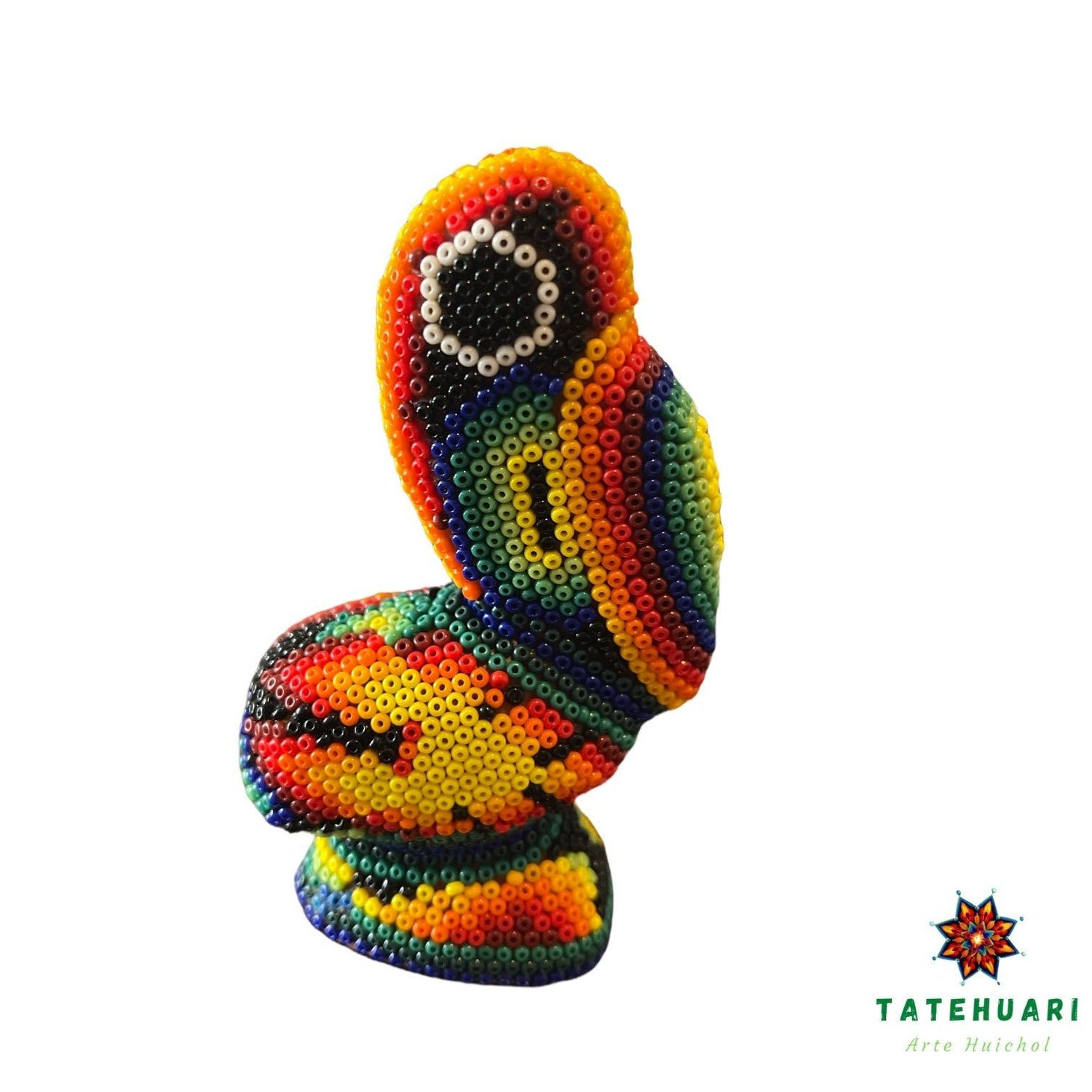 Pelícano - FCH05 - TATEHUARI, arte huichol