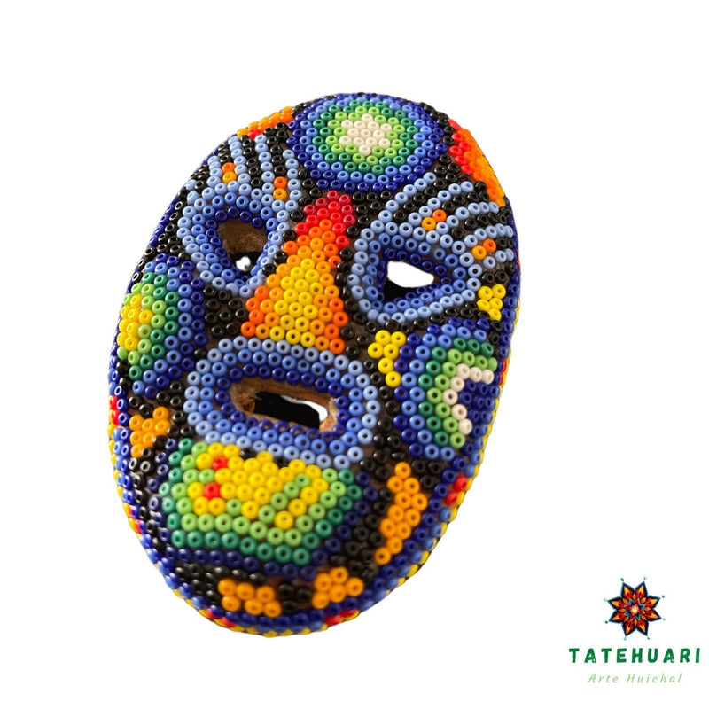 Máscara -  FCH24 - TATEHUARI, arte huichol